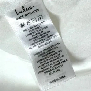 Lulus Women White Satin Strapless Maxi Dress XS thumbnail 11