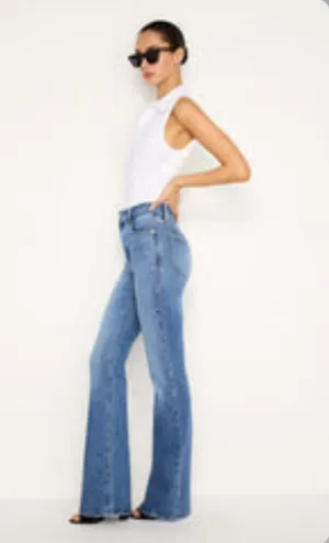 Soft tech good american jeans bootcut thumbnail 1