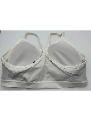 Nike Indy Sports Bra CZ4456-100 White Training Workout Dri-Fit Women's Size XXL thumbnail 4