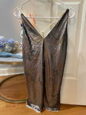 Free People Intimately Dress Sequin Slip thumbnail 1