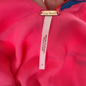Free People Womens Size-6 She's A Waterfall Maxi Dress Pink‎ $128 thumbnail 2