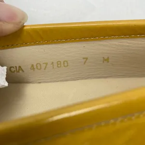 Stuart Weitzman Mustard Yellow Loafers Size 7 M thumbnail 16
