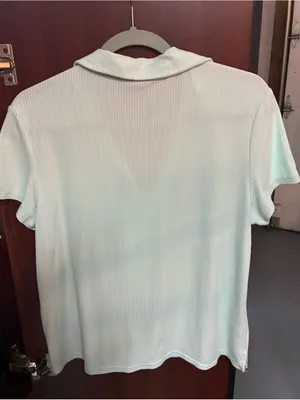 Women’s Nine West Brand Light Mint Short Sleeve Pocket Tee Sleepwear Set Size S thumbnail 4