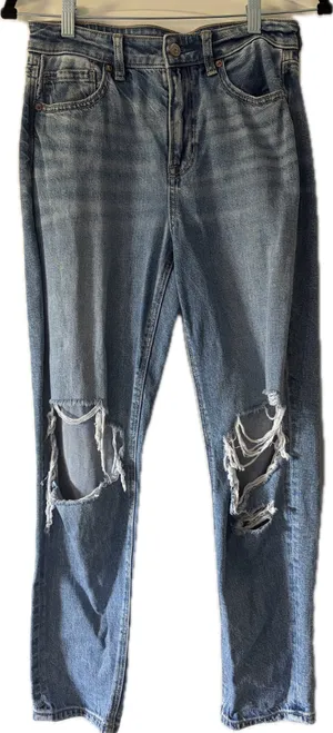 American Eagle Strigid Ripped Jeans thumbnail 1