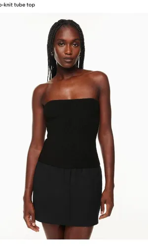 Aritzia Babaton Sculpt Knit Tube Top thumbnail 1