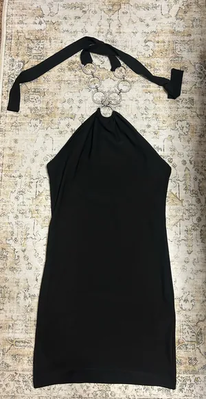 Forever 21 Black Halter Dress thumbnail 3