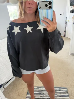 Marshalls Star Off-The-Shoulder Top thumbnail 1