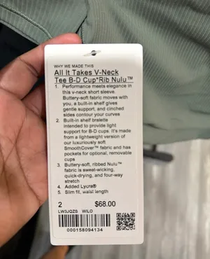 Lululemon All It Takes Short Sleeve thumbnail 5