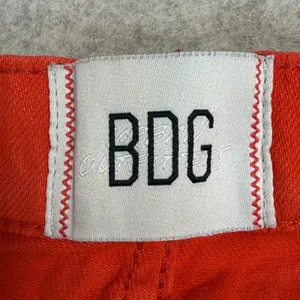 BDG Womens 27 Orange High & Wide Boho Streetwear Wide Leg Cropped Culotte Jeans thumbnail 3