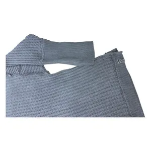 Free People We The Free New Magic Thermal‎ Top Gray XS Waffle Knit Pullover Boho thumbnail 4