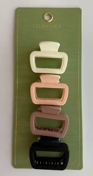 Neutral nwt Hair Claw Clips thumbnail 1