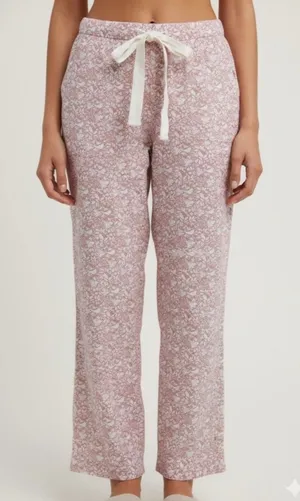 Boden Womens Cotton Flannel Pajama Pants Sleepwear Lounge Relaxed Fit Size 6 thumbnail 1