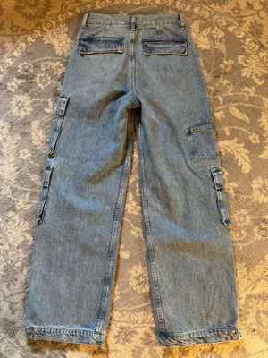 Aritzia Denim Forum High-Rise Cargo The '90s Millie Jeans thumbnail 4