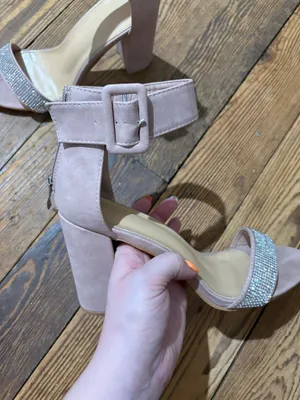 Nicole Miller Blush Pink Heels thumbnail 3