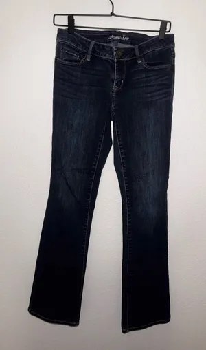 American Rag Low Rise Bootcut Jean 3 Dark Wash thumbnail 1