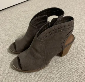 Sonoma Suede Heeled Booties thumbnail 1