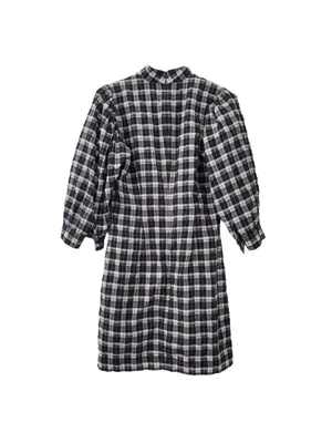 Ganni‎ Seersucker Plaid Minidress (EUR36/US4) thumbnail 3