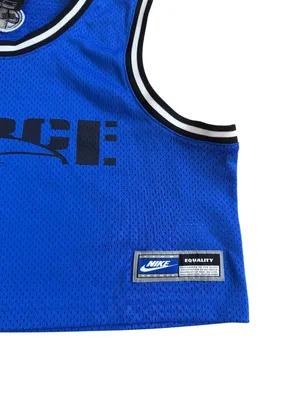 NIKE Women’s Blue Equality Crop Jersey Size Small thumbnail 6