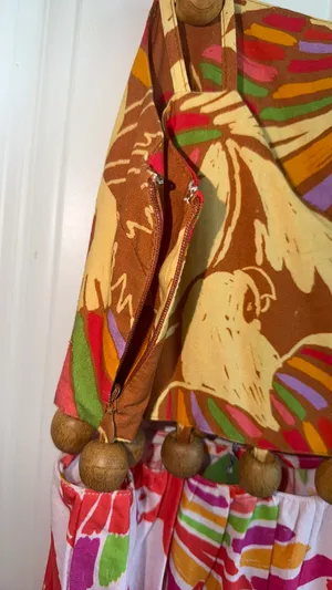 Farm Rio Dress XS Tropical Mixed Color Birds Ball Dress thumbnail 4