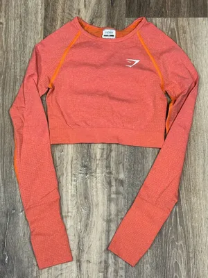 Gymshark Vital Crop Top Long Sleeve Women’s XS thumbnail 2