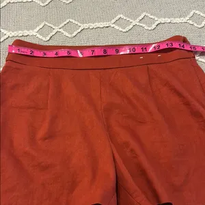 Express High Waist Red Shorts thumbnail 5
