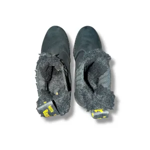 Dr. Martens Rometty Faux‎ Fur Boots Size 6 Women's Black Leather Platform Lug thumbnail 7