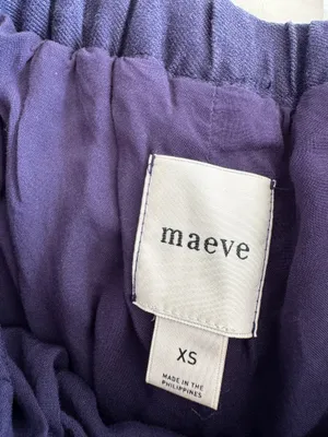 Anthropologie Maeve Linen Blend Cabana Bloomer Bubble Shorts, Size XS thumbnail 10