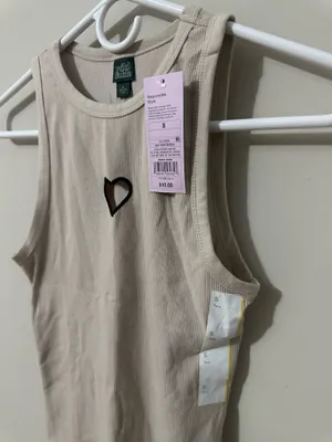 wild fable Heart Cutout Tank Top thumbnail 3