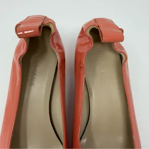 Everlane‎ The Day Heel Peach Coral Patent Leather Womens Size 6 thumbnail 6