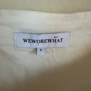 WeWoreWhat Ruched Cup Top in Optic White thumbnail 3