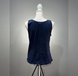 CLEAROUT! Navy J. Crew Collection Sequin Tank Size M VGUC thumbnail 2