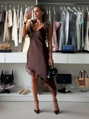Nwt Zara Satin Effect Lace Dress Size S thumbnail 2