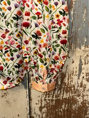 Anthropologie E by Eloise pajama top women’s size small thumbnail 3