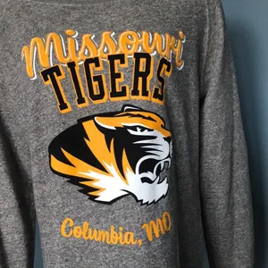 College Corner University of Missouri Mizzou Tigers Sweatshirt thumbholes medium thumbnail 2