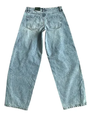 Wild Fable Low Rise Barrel Jeans Women’s Size 4 Rigid Zip Ankle Detail thumbnail 7