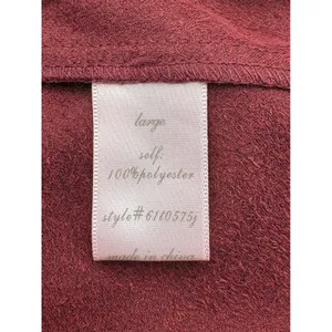 Alya Burgundy Faux‎ Suede Crochet Peplum Top Size Large Wine Red Whimsigoth thumbnail 7