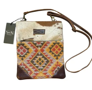 NWT Myra Bag Western Crossbody Bag With Hair on Hide thumbnail 1