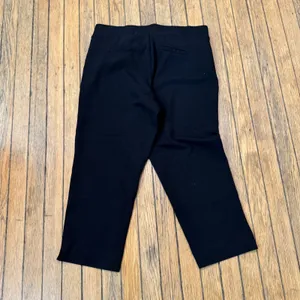 Torrid Cropped Pants‎ Stretch Career Casual Black Torrid Size 0 thumbnail 7