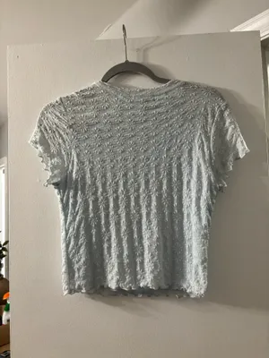 Blouse TJ Maxx Blue Light thumbnail 2