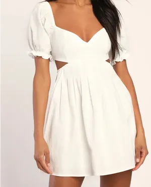 Lulus White Dress thumbnail 2