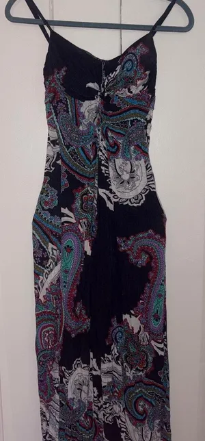 Abercrombie Vintage 90s paisley dress thumbnail 1