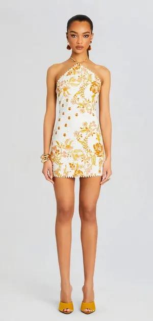 and Hemant Nandita Mini Dress thumbnail 1