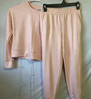Danskin Pale Pink Lounge Jogger Pants thumbnail 1