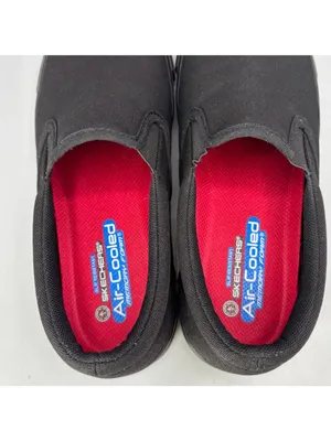 Skechers Work Relaxed Fit Sudler Dedham SR Slip-On Shoes Womens 9.5 Black 108012 thumbnail 5