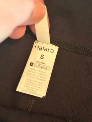 Halara Small Womens flare work pants Black High-Waisted Flare Leg Pants Size S N thumbnail 3