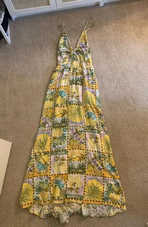 Dress Forum Maxi Tropical Beach Vacation Dress thumbnail 1