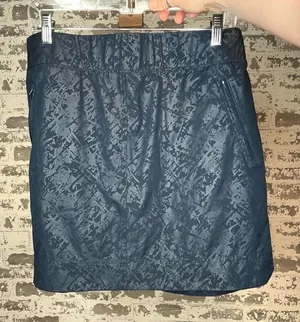 Orvis | women blue athletic skirt with shorts thumbnail 1