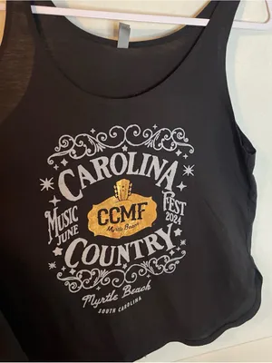 CCMF Myrtle Beach SC Tank Top Womens XXL 2024 Carrie Underwood Morgan Wallen thumbnail 10