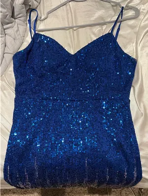 Blue Dillard's Homecoming Dress thumbnail 1