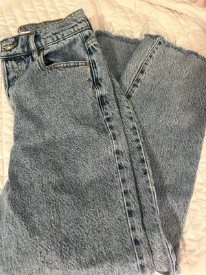 PacSun Washed High-Rise Mom Jeans Denim Classic Fit 25 thumbnail 1